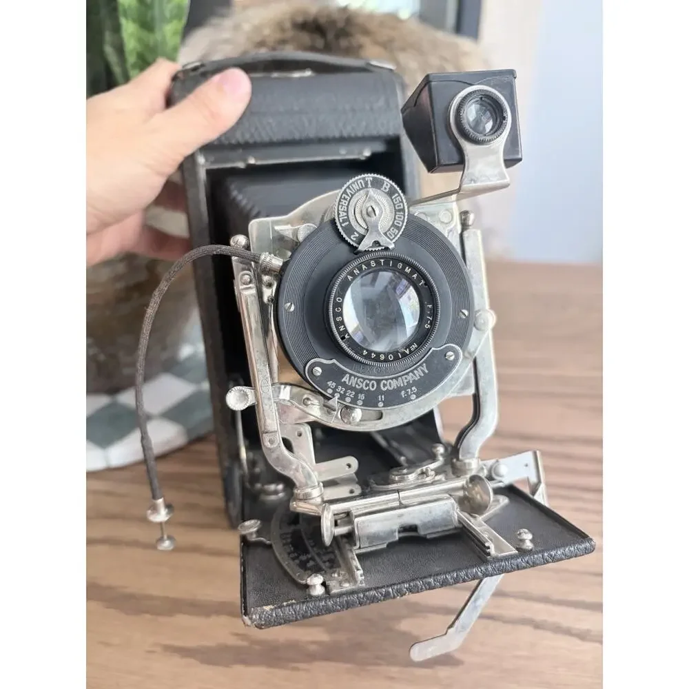 Antique 1920s ANSCO No. 3A Autographic 122 Film Large Format Folding Camera